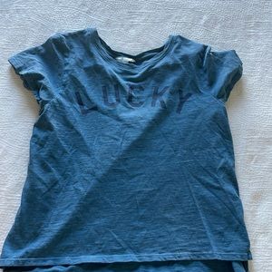 LUCKY BRAND T SHIRT WORN ONCE 💙